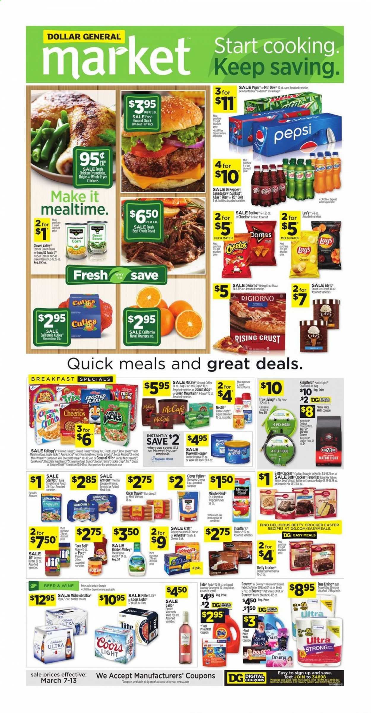 Dollar General (GA) Weekly Ad Flyer March 7 to March 13