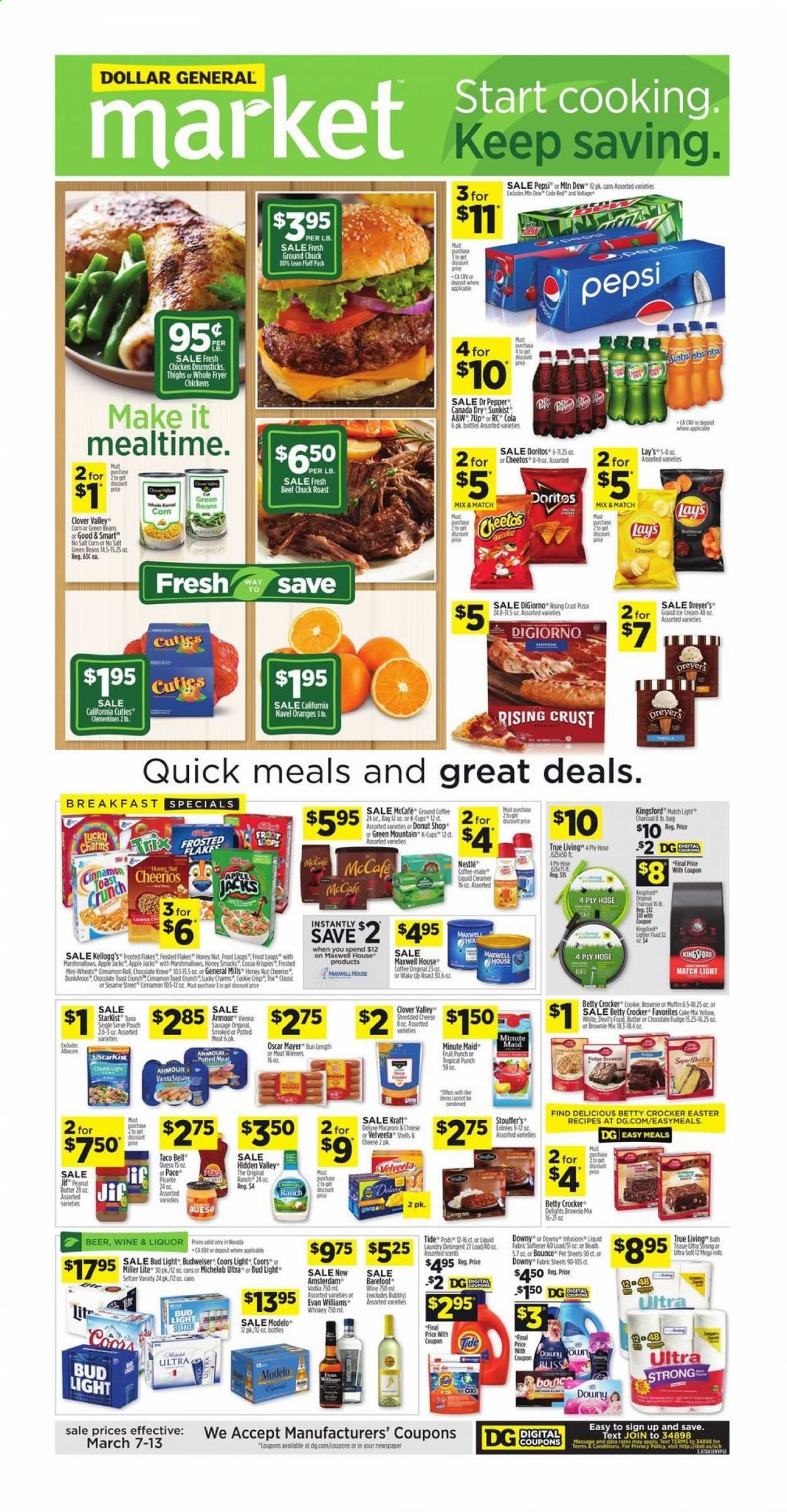 Dollar General (NV) Weekly Ad Flyer March 7 to March 13