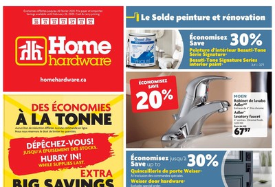 Home Hardware (QC) Flyer February 20 to 26