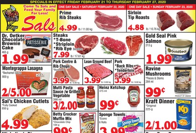 Sal's Grocery Flyer February 21 to 27