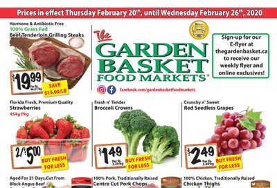 The Garden Basket Flyer February 20 to 26