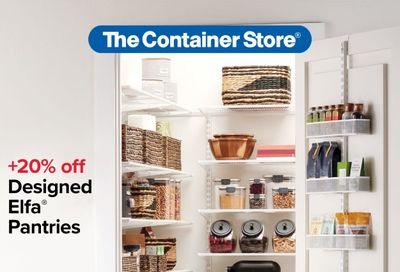 The Container Store Weekly Ad Flyer March 8 to April 18