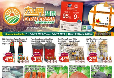 Farm Fresh Supermarket Flyer February 21 to 27