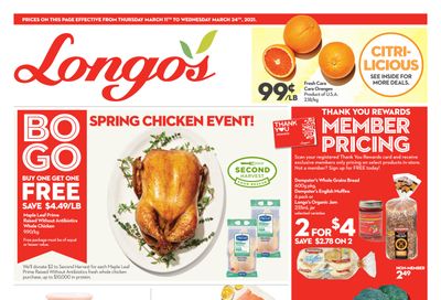 Longo's (Liberty Village) Flyer March 11 to 24