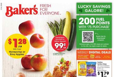 Baker's Weekly Ad Flyer March 10 to March 16