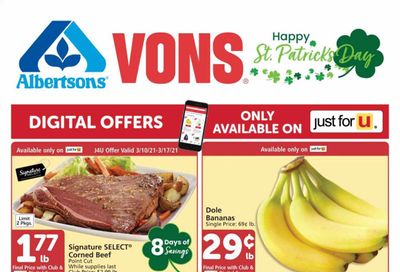 Albertsons Weekly Ad Flyer March 10 to March 16