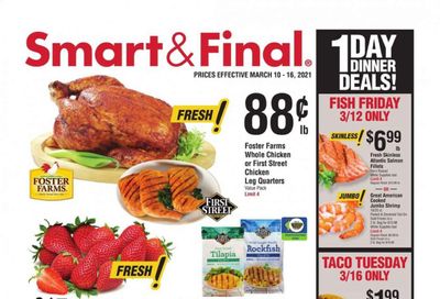 Smart & Final (AZ, CA, NV) Weekly Ad Flyer March 10 to March 16