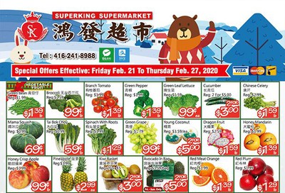 Superking Supermarket (North York) Flyer February 21 to 27