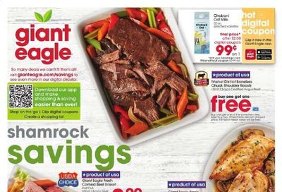 Giant Eagle (IN, MD, OH, PA, WV) Weekly Ad Flyer March 11 to March 17