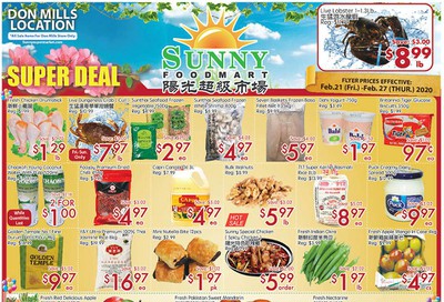 Sunny Foodmart (Don Mills) Flyer February 21 to 27