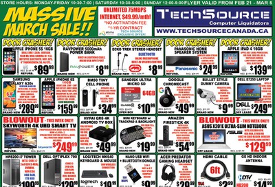 TechSource Flyer February 21 to March 5