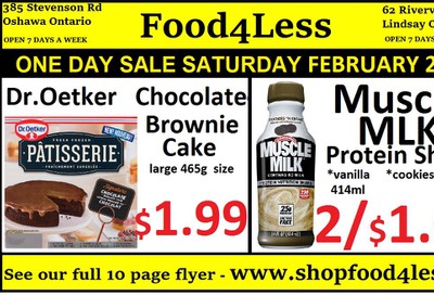 Food 4 Less Flyer February 21 to 27