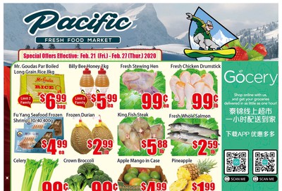 Pacific Fresh Food Market (North York) Flyer February 21 to 27
