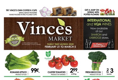 Vince's Market Flyer February 21 to March 5