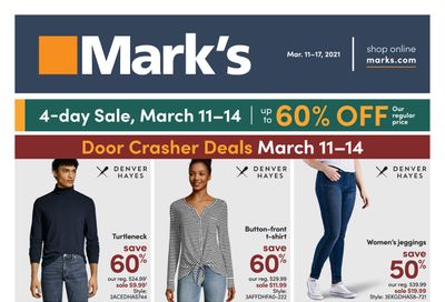 Mark's Flyer March 11 to 17