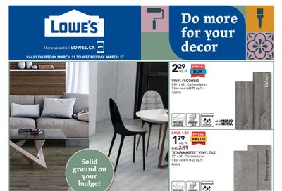 Lowe's Flyer March 11 to 17