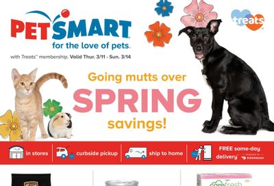 PetSmart Flyer March 11 to 14