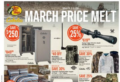 Bass Pro Shops Flyer March 11 to 24
