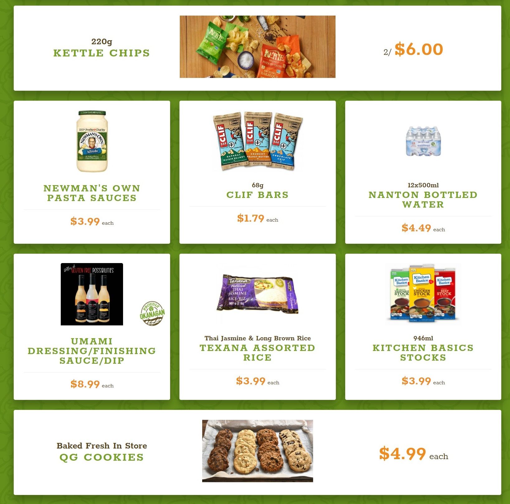 Quality Greens Flyer March 10 to 16