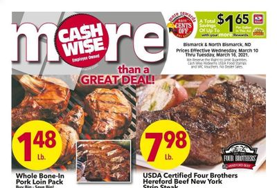 Cash Wise (MN, ND) Weekly Ad Flyer March 10 to March 16