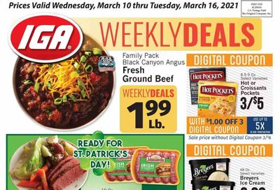 IGA Weekly Ad Flyer March 10 to March 16