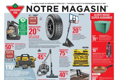 Canadian Tire (QC) Flyer March 11 to 17