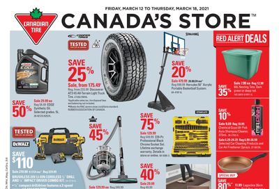Canadian Tire (West) Flyer March 12 to 18