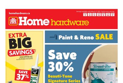 Home Hardware (Atlantic) Flyer March 11 to 17