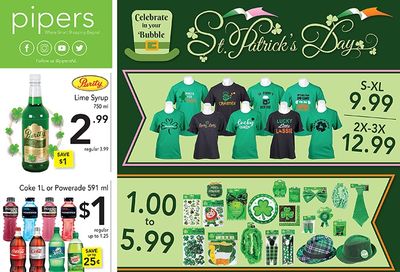 Pipers Superstore Flyer March 11 to 17