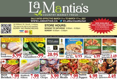 LaMantia's Flyer March 11 to 17