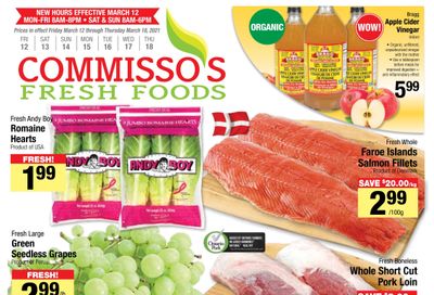 Commisso's Fresh Foods Flyer March 12 to 18