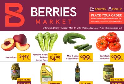 Berries Market Flyer March 11 to 17