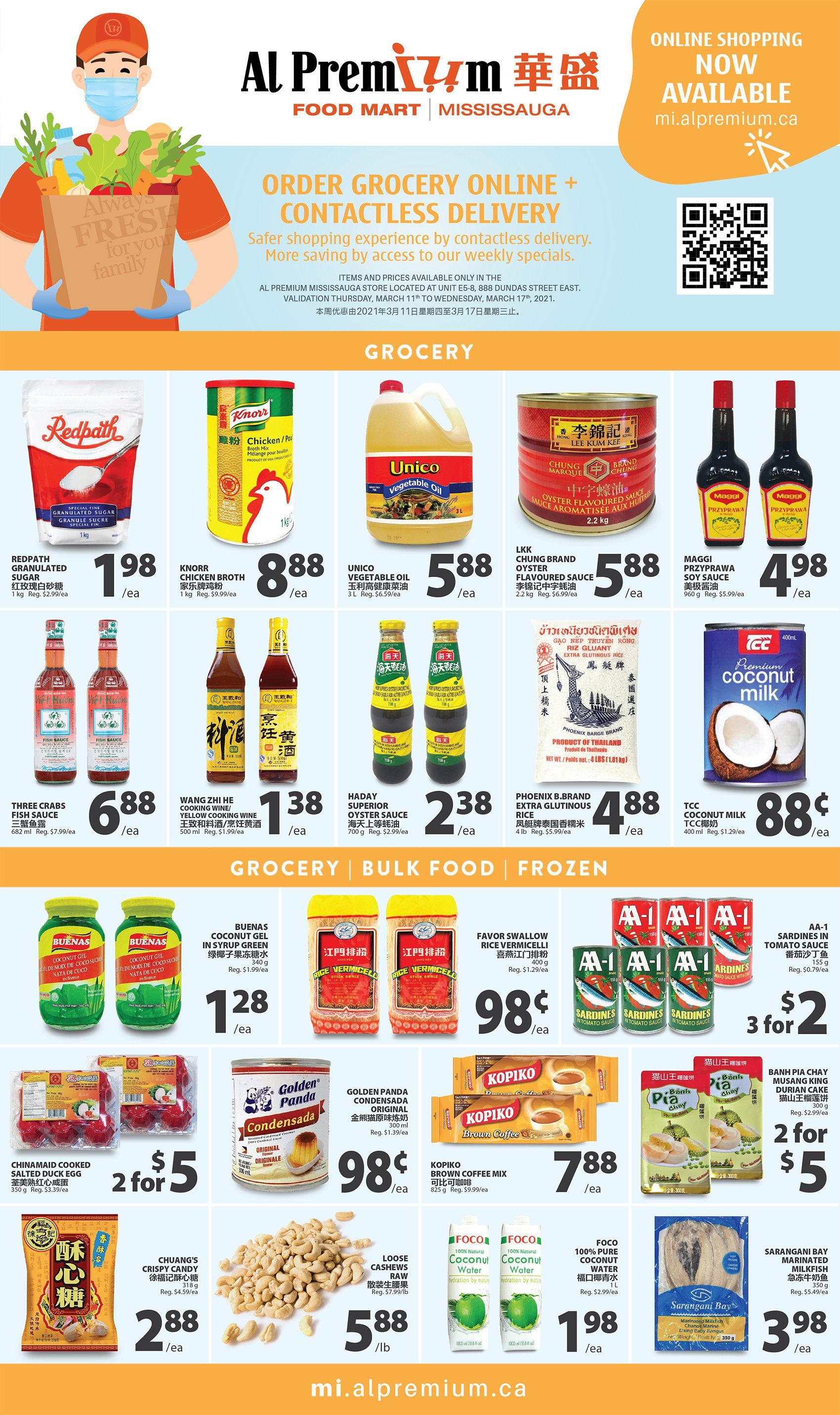 Al Premium Food Mart (Mississauga) Flyer March 11 to 17