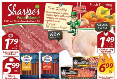 Sharpe's Food Market Flyer March 11 to 17