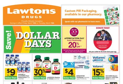 Lawtons Drugs Flyer March 12 to 18