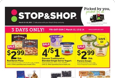 Stop & Shop (NY) Weekly Ad Flyer March 12 to March 18