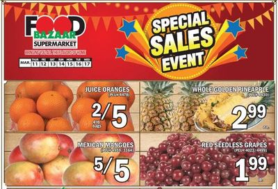 Food Bazaar (CT, NJ, NY) Weekly Ad Flyer March 11 to March 17