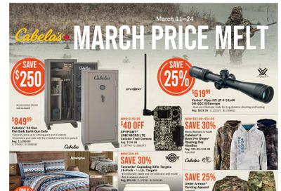 Cabela's Flyer March 11 to 24