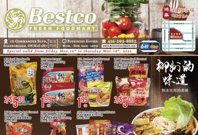 BestCo Food Mart (Scarborough) Flyer March 12 to 18