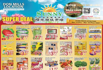 Sunny Foodmart (Don Mills) Flyer March 12 to 18