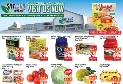 Skyland Food Mart Flyer March 12 to 18