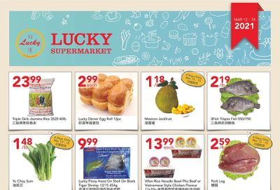 Lucky Supermarket (Edmonton) Flyer March 12 to 18