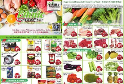 Ethnic Supermarket Flyer March 12 to 18