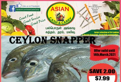 Asian Cash & Carry Flyer March 12 to 18