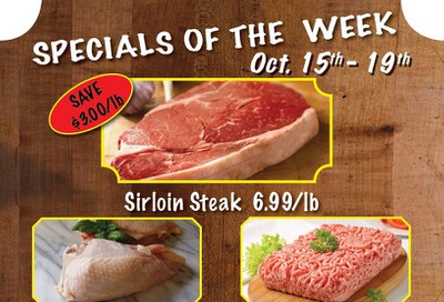 Schwab's & Primo's Flyer October 15 to 19