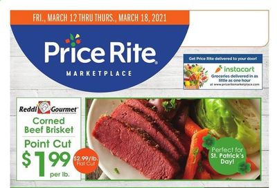 Price Rite (CT, MA, MD, NH, NJ, NY, PA, RI) Weekly Ad Flyer March 12 to March 18