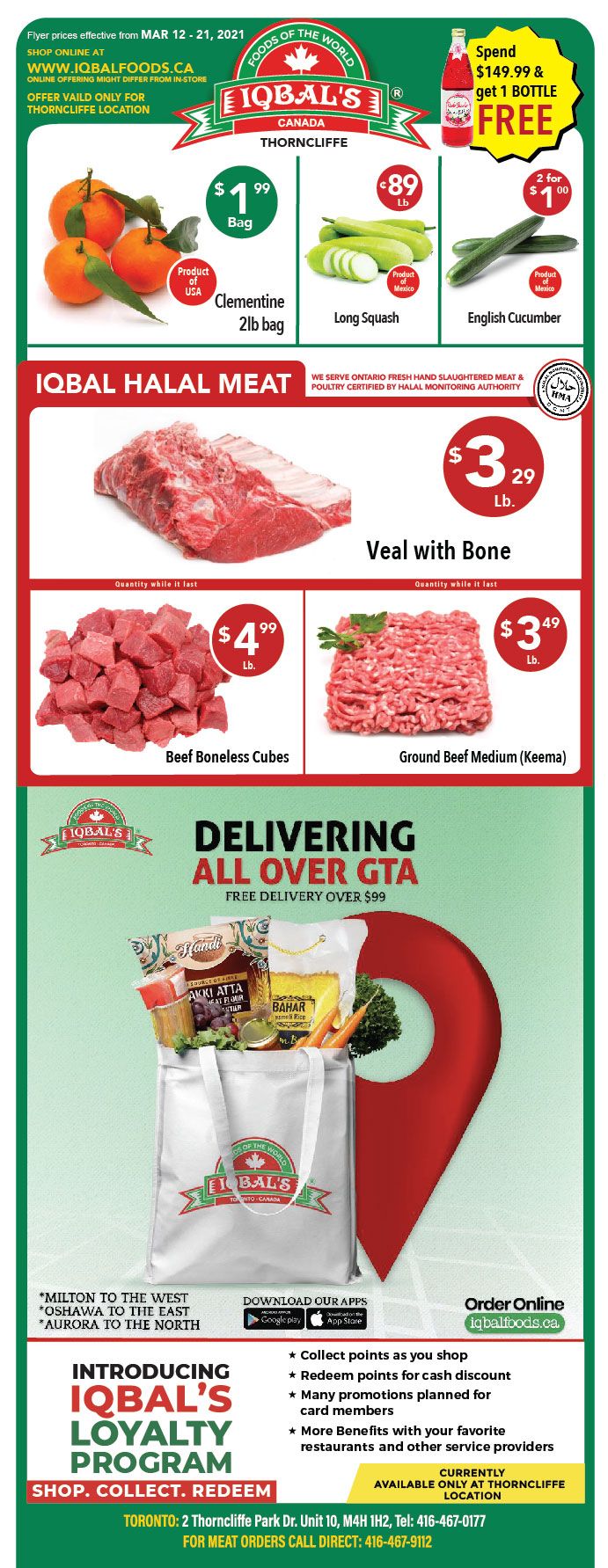Iqbal Foods Flyer March 12 to 21