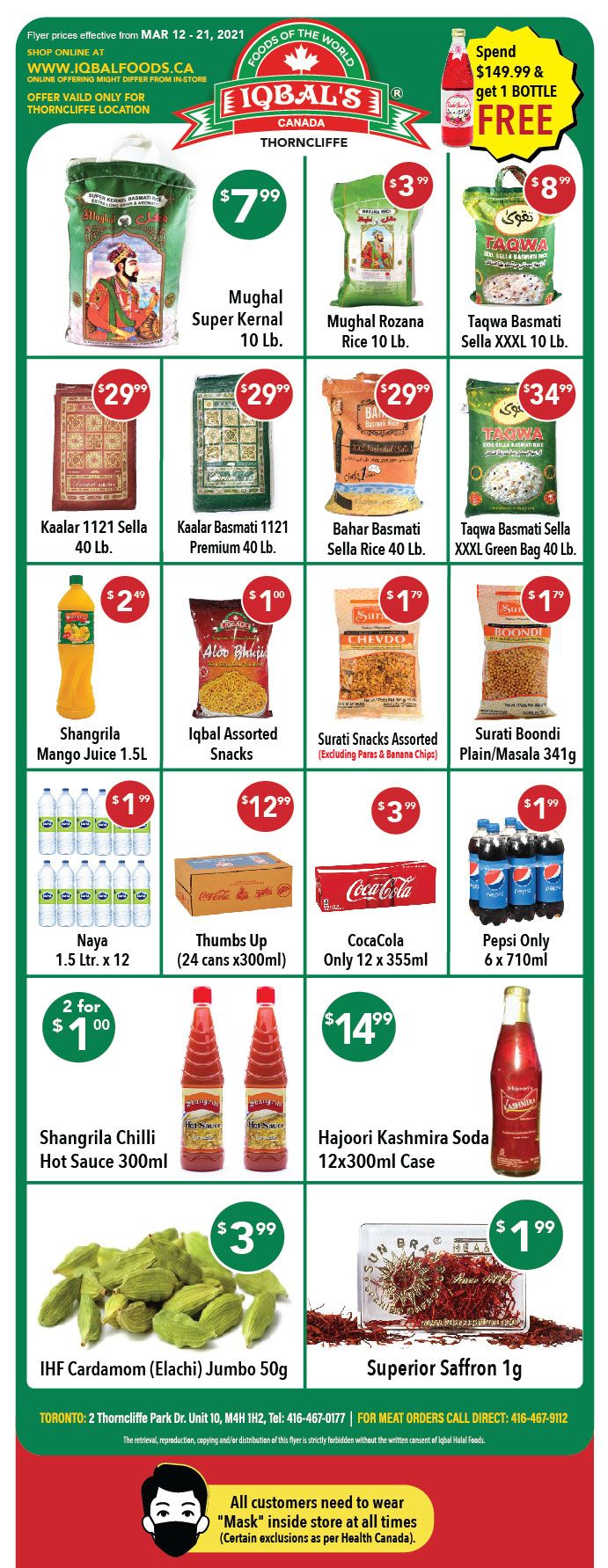 Iqbal Foods Flyer March 12 to 21