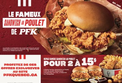 KFC Canada Coupons (Quebec, Gatineau), until May 9, 2021