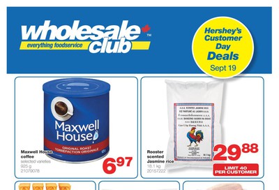 Wholesale Club (West) Flyer September 5 to 25